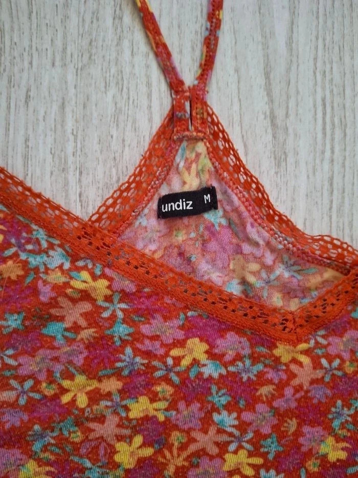 Conjunto de pijama de Undiz para niña/mujer con flores - talla M – photo 5
